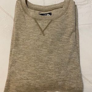 The North Face Tan Crewneck Sweater